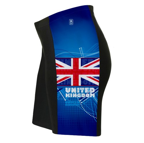 Shorts de ciclismo para hombre ScudoPro United Kingdom miniatura 1