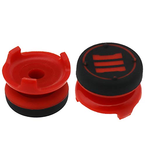 Create Idea 2pcs Rouge Manette de Pouce Extensible Analogique Grand Contrôleur Remplacement Compatible pour PS4 Xbox 360 PS3 Controller [Video Game]