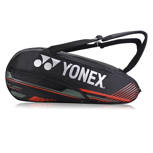 Image of YONEX Badminton Racquet Bag ACE2 1129 BT9 |Thermal Lining Compartment |Eronomic STRPS |Available as Backpack|Hand Carry |Accessories Compartment |9 Racquet Comaprtment |Widve Shoe Packet