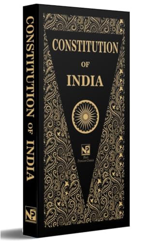 Image of The Constitution of India (NP Black Classics Edition) (and Updated), (Np Black Premium Classics)