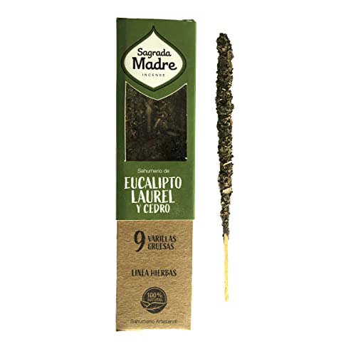 Aromasenses. - Ökologische natürliche Weihrauch Kräuter Heilige Mutter (Eukalypten - Lorbeer - Zeder) Cover