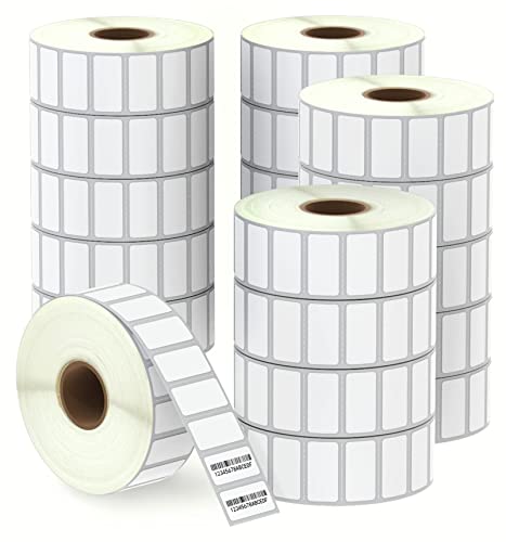 Étiquettes thermiques 25x13mm compatibles Zebra Rollo pour code-barres et petits prix
