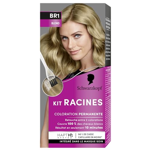 Schwarzkopf - Kit Racines - Coloration Racines Permanente - Blond BR1