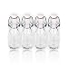 Produktbild 4 Bügelflaschen / Glasflaschen mit Bügelverschluss aus Porzellan 100ml / 10cl leere Flaschen aus Glas zum selbst befüllen / abfüllen Flaschen für Öle, Schnaps, Rum etc.