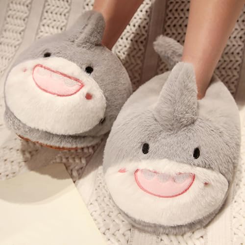 Image of Women's Cute Bee Bootie Slippers, Fuzzy Animal House Slippers with Heel, Warm Cozy Non-Slip Soft Sole for Indoor Comfort
