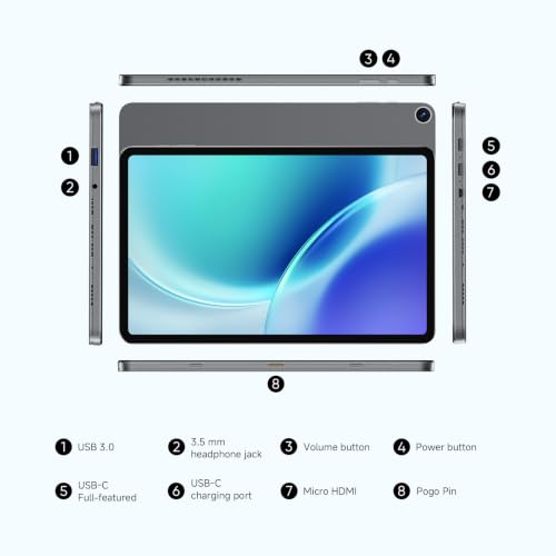 Image of Tablet PC, 12GB RAM 256GB SSD, 12 inch (2000 x 1200) IPS Touchscreen