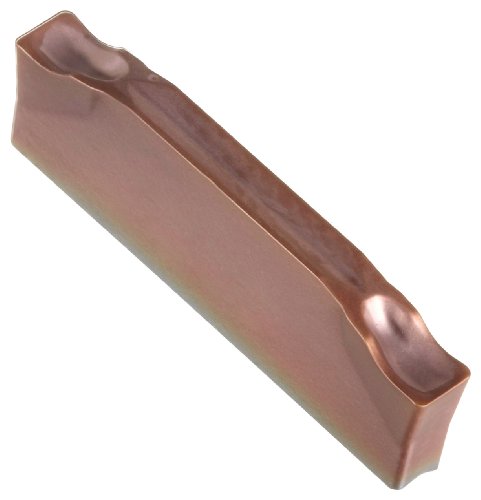 Sandvik Coromant CoroCut 2-Edge Carbide Parting Insert, GC1145 Grade, Multi-Layer Coating, CF Chipbreaker, 2 Cutting Edges, R123F2-0250-0501-CF, 0.0059