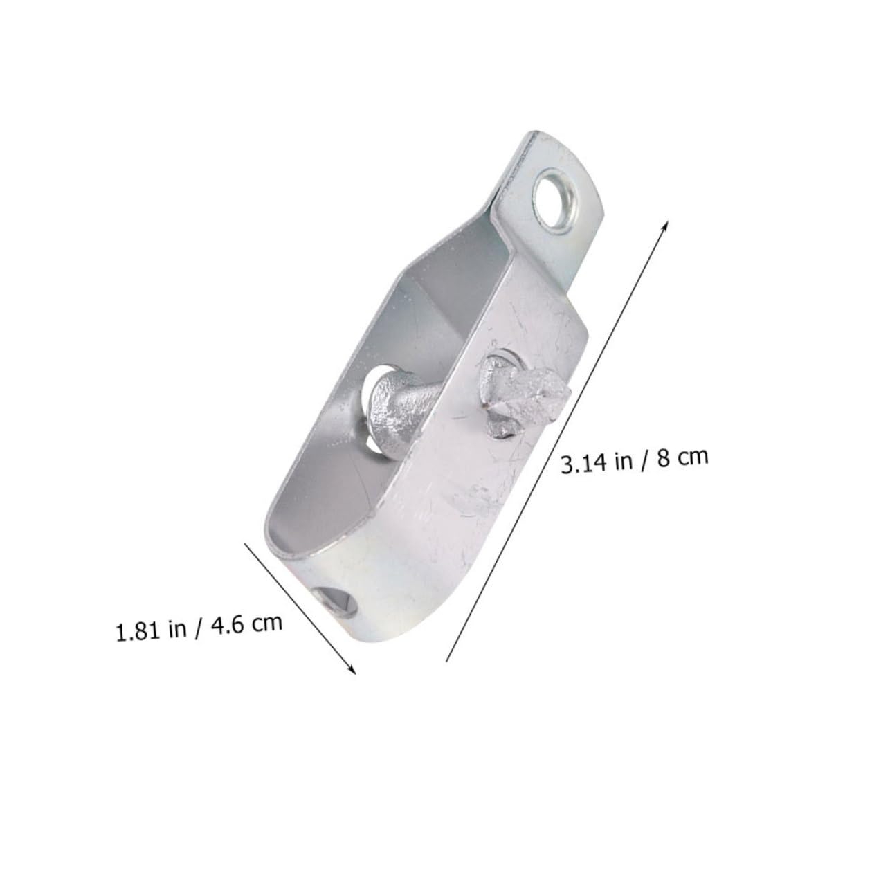 Alipis 4 Ensembles Tension du Câble Tendeur Grillage Tendeur Cable Plats De Clôture Isolateur De Portail De Clôture Électrique Piquet Cloture Tendeur De Fil Métallique Silver 6 Pièces * 4