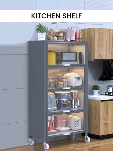 MAGIC SELECT Mobile da Cucina con Ruote, Ripiano