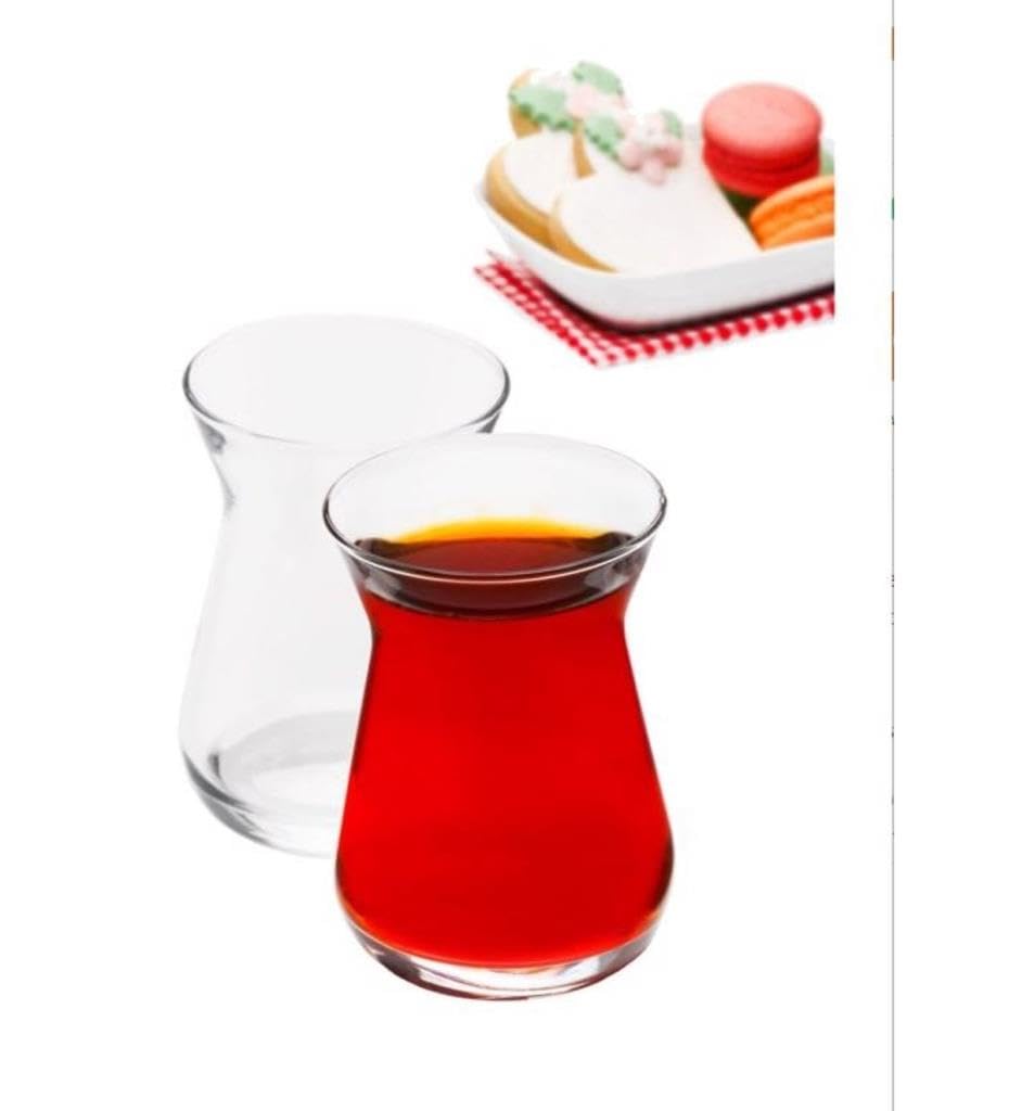 Paşabahçe Paşabahçe İrem Çay Bardağı Damla Logo 6'lı