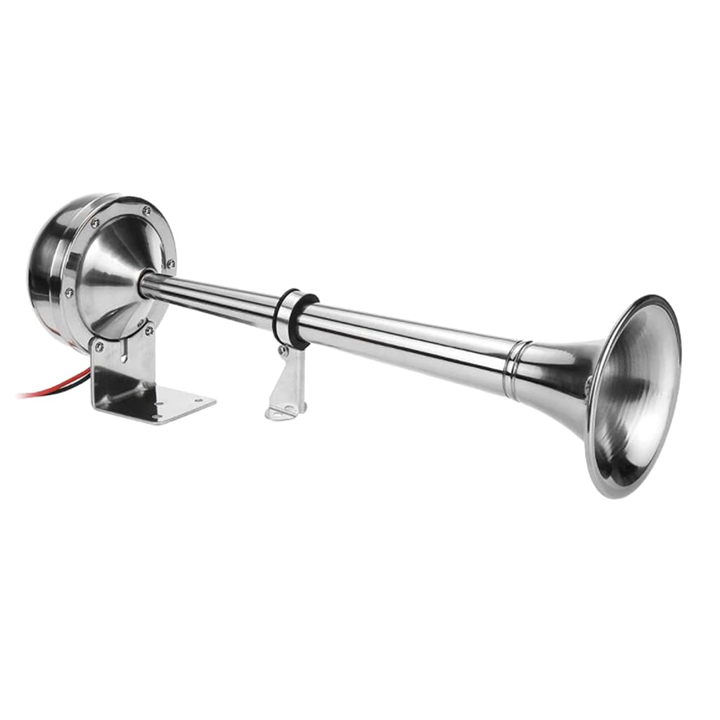 Tromba Ad Singola 12V 125Db con Compressore per Barca Treno Camion Auto