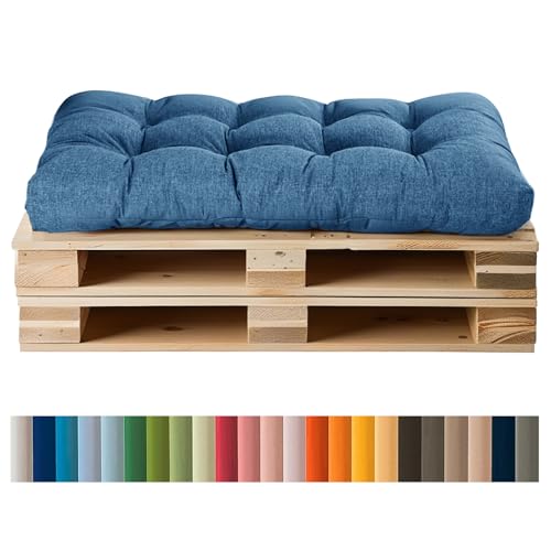 Aocase Cojines Personalizados a Medida para Bancos de Interior y Exterior, Cojines para Palets Impermeable, Cojines para Tumbonas Jardín, Cojín Blando Antideslizante de Repuesto para Porche Terraza