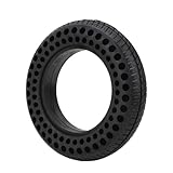 Electric Scooter Solid Tire 10x2.125 Rubber Anti Slip Impact Resistant Tire, Crafted from Rubber Material, Designed for Easy Installation