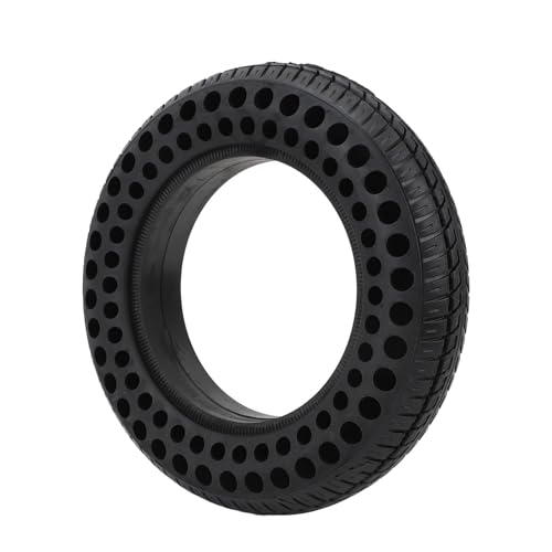 Electric Scooter Solid Tire 10x2.125 Rubber Anti Slip Impact Resistant Tire, Crafted from Rubber Material, Designed for Easy Installation