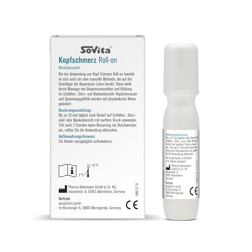 Sovita Kopfschmerz Roll-on zur Linderung von Kopfschmerzen