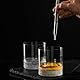 EISCH Whisky Pipette Platin - Handgefertigte Glaspipette veredelt mit echtem Platin - Made in Germany