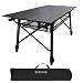 Produktbild Werkfox Camping-Tisch Klapptisch Klappbarer Multifunktionstisch Mehrzwecktisch; Höhenverstellbarer Falttisch mit aufrollbarer Tischplatte (90x51cm) & Tragetasche; belastbar bis 30kg