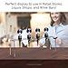 Marketing Holders Wine Bottle Topper Display 4 Slot Rack .75