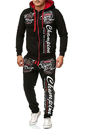 Preisvergleich Produktbild Violento Herren Jogginganzug Champ 511 (L, Champ / Rot)