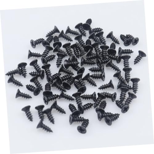 Image of Angoily 100pcs Photo Frame Hardware Clips Backing Clips Screws for Easy Hanging of Pictures Frames Mirrors Artwork for Styles