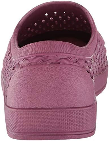 TECS Women's Summer Slip On Classic Clog Water Shoes - Lightweight, Easy to Clean and Cushioned Insole Purple | Image 2