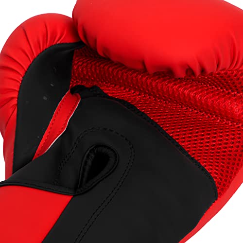 Gants de boxe Kickboxing Hardcore Training Rouge matériel de protection Sparring et Combat - 4