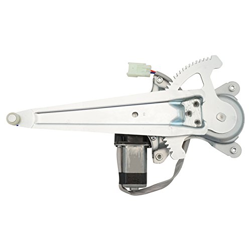 Image of TRQ Rear Driver Side Power Window Motor and Regulator Assembly Power Compatible with 2001-2005 Toyota RAV4