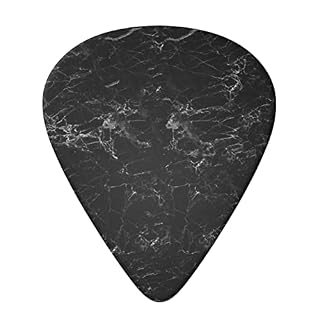 ASDTEHCY Lot de 6 médiators en celluloïd, en marbre noir, pour guitares acoustiques, électriques, basses ou ukulélé - Les Beatles, Paul McCartney, John Lennon, RIngo Starr, George Harrison ASDTEHCY Lot de 6 médiators en celluloïd, en marbre noir, pour guitares acoustiques, électriques, basses ou ukulélé – Image 3