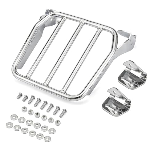 Support de coffre amovible et accessoires moto chromés pour FXBB 2018-2024