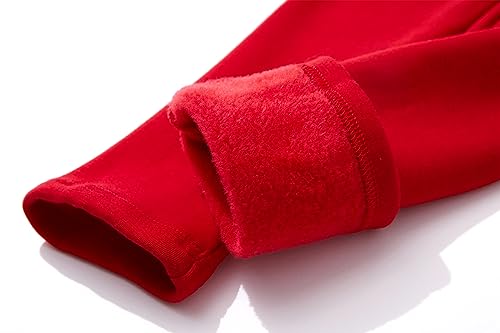 Rysly Girls Winter Thick Warm Long Pants Fleece Lined Leggings3