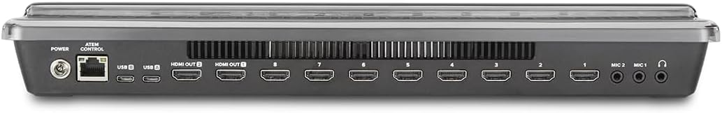 Decksaver Polycarbonate Cover Compatible with Blackmagic Design ATEM Mini Extreme (DS-PC-MINIEXTREME)