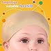 Fandamei Wig Cap, 4PCS Wig Cap for Kids Light Brown. Stretchy Stocking Caps for Wigs, Natural for Halloween, Cosplay.