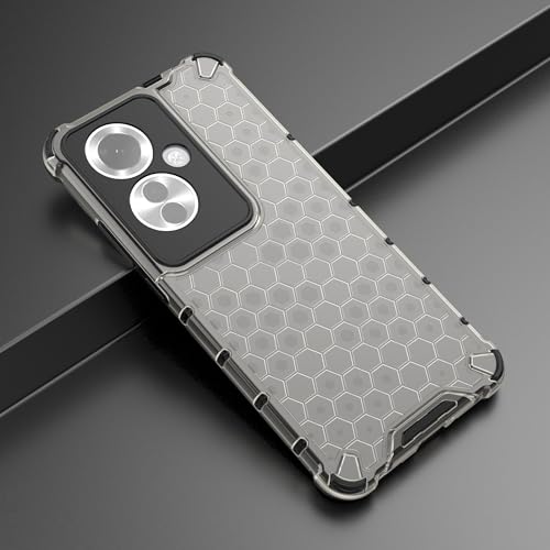 Image of Glasgow Back Case Cover Compatible with [ Oppo F25 Pro 5G ] (Stylish Design) - Black