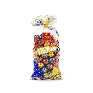 Frey Freylini Kugeln Classic 1kg – Assortierte gefüllte Schokoladenkugeln – Schweizer Schokolade – UTZ-zertifiziert