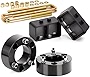 KSP F150 Full Suspension Lift Kits 3'F+3'R, Leveling Kit Including 3inch Front Strut Spacers and 3inch Rear Lift Blocks with Extended U Bolts Compatible with Ford F150 2WD 4WD 2004-2020,Pack of 8pcs