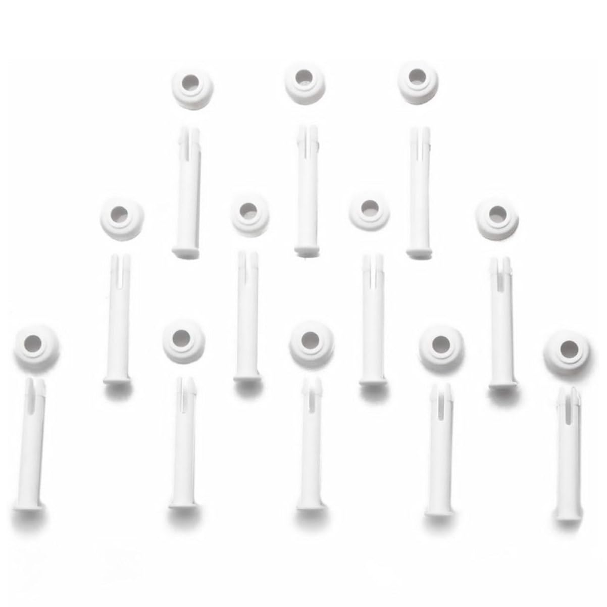 Happyyami 48piezas Conector De Plástico para Marco De Piscina Desmontable Repuesto De Pin para Accesorios De Instalación Sin Herramientas