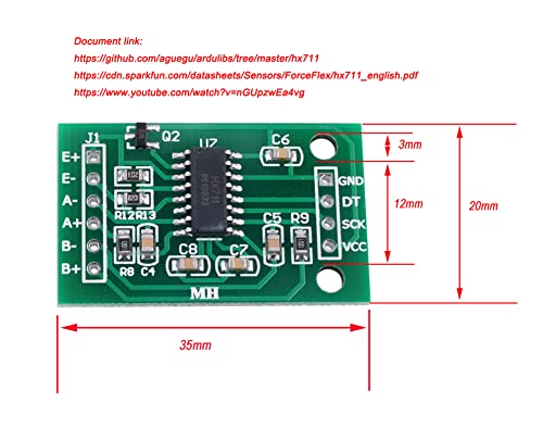 Diymall 2Pcs Hx711 Weight Weighing Load Cell Conversion Module Sensors Ad Module For Arduino Microcontroller #TOP5