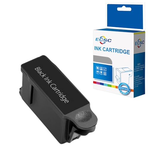 Image of ECSC Compatible Ink Cartridge ABK10 For Printer, Compatible With Advent A10 AW10 AWP10 Wireless (Black, 1-Pack)
