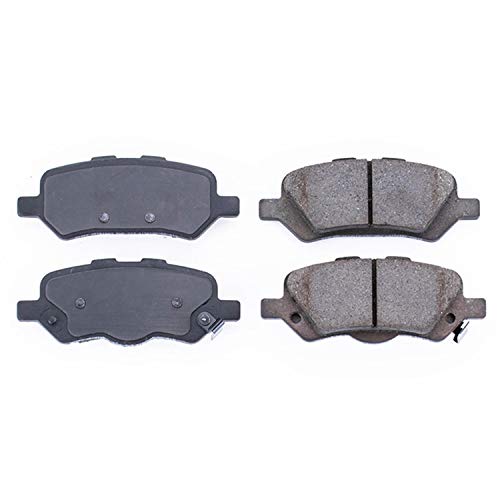 Image of PowerStop Rear Brake Pads for Toyota Venza 2009-16 - Z16 Ceramic Brake Pads Replacement, 16-1402