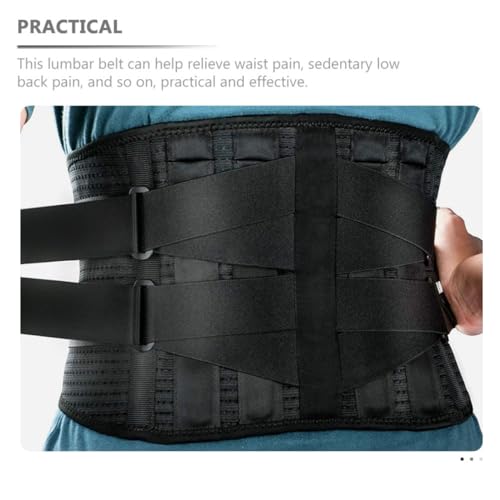 Faja lumbar transpirable para soporte dorsal y ejercicios miniatura 3