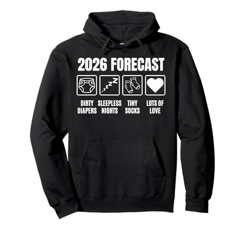 Baby Coming Soon 2026 Forecast Baby Shower Funny New Dad Mom �p�[�J�[