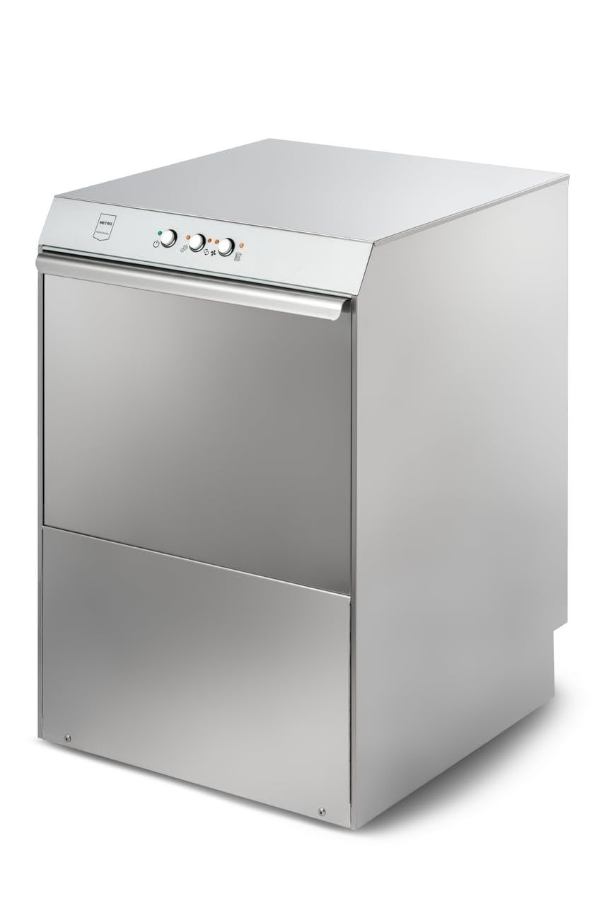 METRO Professional Gläserspüler GGW1035SW, Edelstahl, 42.3 x 46.6 x 63.9 cm, 230 V, 30 Waschgänge/h, Korb 35 x 35 cm, ohne Ablaufpumpe