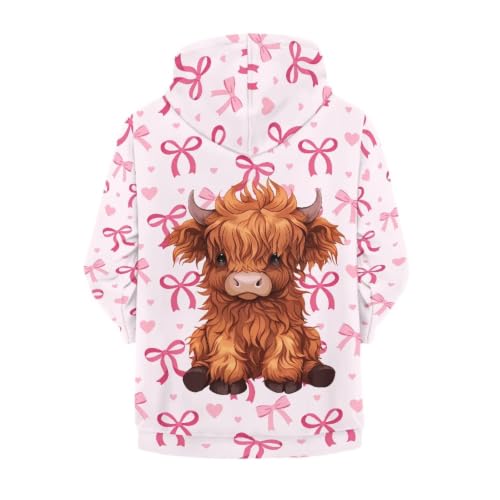 Image of Biyejit Kids Novelty 3D Graphic Printed Hooded Sweatshirt