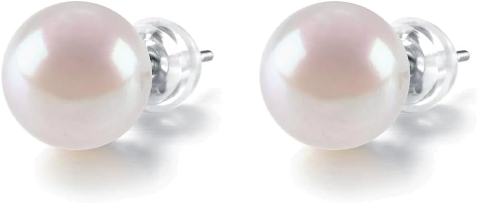 Gifts for Womem mom her girlfriend grandma on Christmas Day Mothers Day Gifts Valentines Anniversary birthday gifts love pearl earrings for women