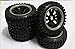 Hockus Accessories Monster Off Road Knobby Tires fit 5b (2pc Rear. 2pc Front)
