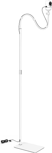 Adjustable 36.1"-83" Baby Monitor Floor Stand with Hidden Cable Management, Compatible with HelloBaby, Nanit Pro & Flex, Infant Optics DXR-8 Pro, Owlet, VTech, Momcozy & Babysense
