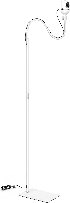 Adjustable 36.1"-83" Baby Monitor Floor Stand with Hidden Cable Management, Compatible with HelloBaby, Nanit Pro & Flex, Infant Optics DXR-8 Pro, Owlet, VTech, Momcozy & Babysense