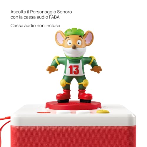 Faba Personaggio Sonoro Geronimo Stilton - Un Assurdo Weekend Per Geronimo - Storie Sonore - Contenuti Educativi, Versione Italiana, Bambini 5+ Anni - 3