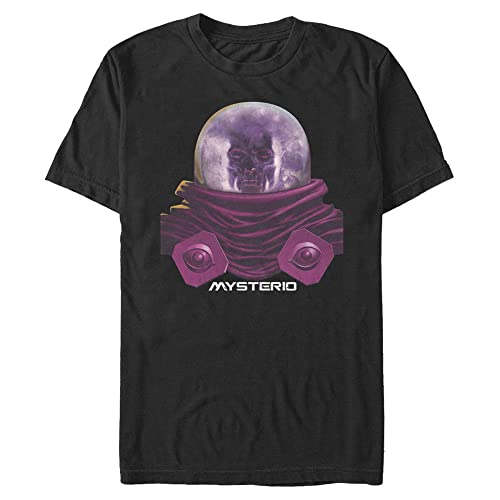 T-shirt Mysterio Marvel imprimé Mugshot vintage vêtement manches courtes