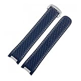 omega seamaster aqua terra damen gebraucht Gummi-Silikon-Uhrenarmband, kompatibel mit Omega Seamaster 300 AT150 Aqua Terra Ultra Light 8900, Uhrenarmbänder mit Stahlschnalle